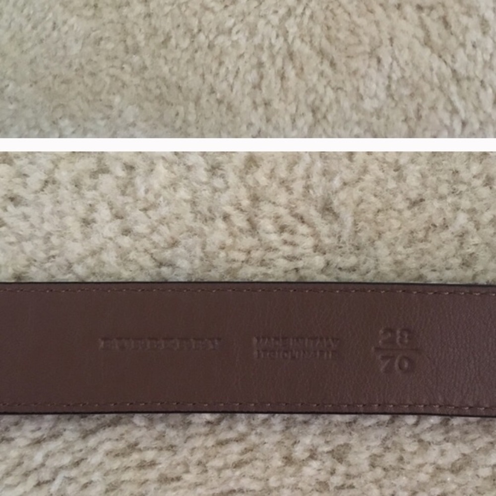 Burberry belt